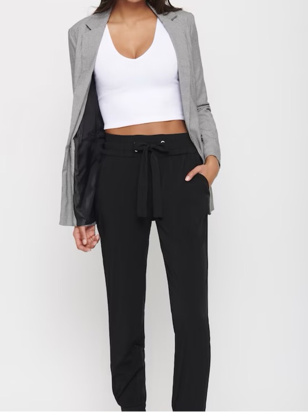 Dynamite Belted Jogger Pants
